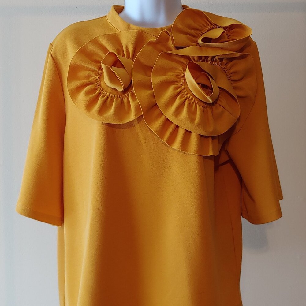 Women's Mustard Flower Blouse